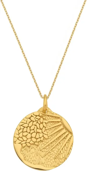 18K Gold Vermeil Sun and Nature-Themed Necklaces for Women, Celestial and Ocean-Inspired Pendants, Dainty Jewelry, deal Gifts for Her