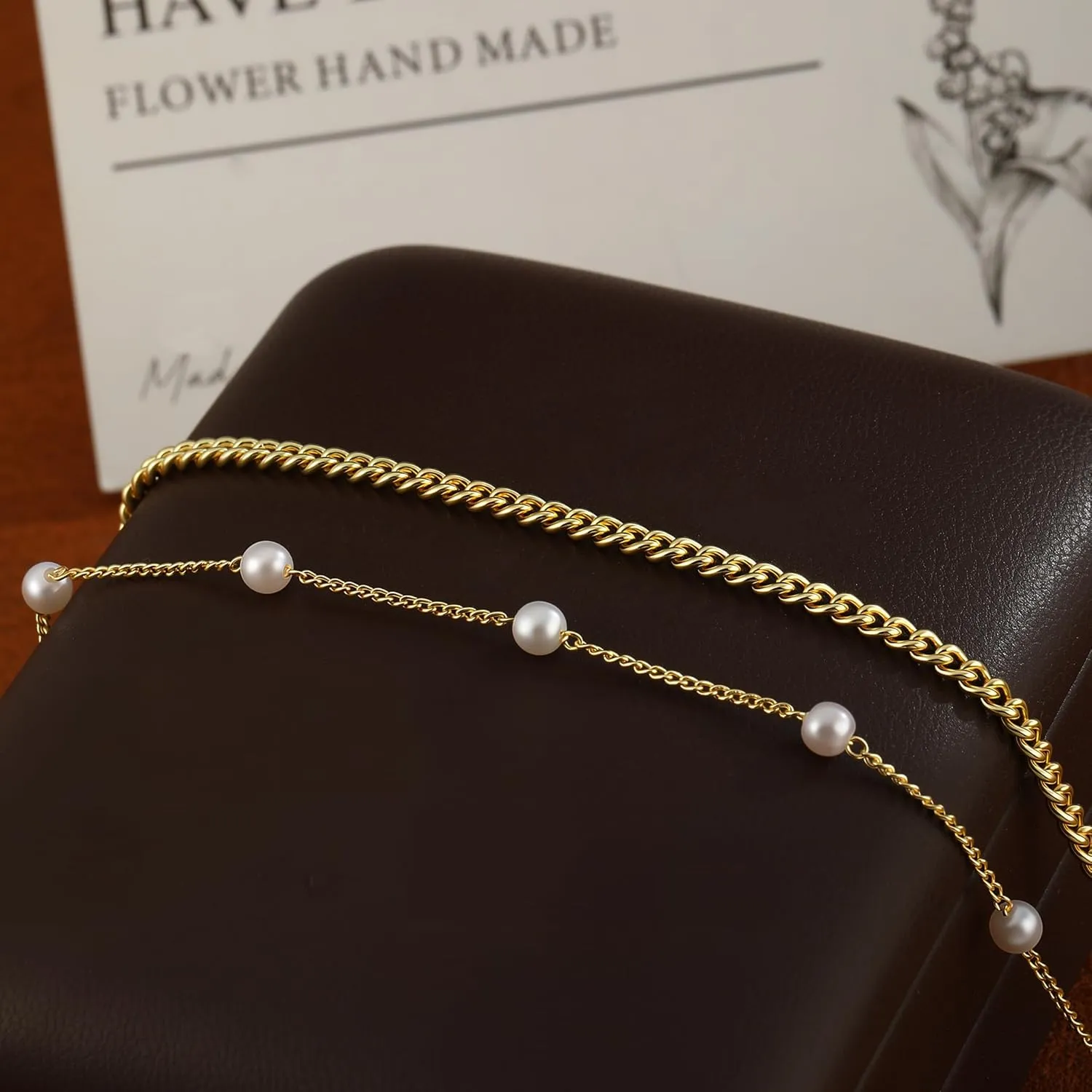 2/3 PCS Gold Anklets for Women Waterproof Cuban Link Anklet Beaded Bracelets Stackable Bracelets 14K Gold Plated Custom Jewelry Gifts Non Tarnish Lightweight