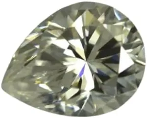 4x6MM Lab Created CVD Diamond Certified D Color Pear Cut IF Clarity Loose Gemstone GIE Certified Diamond for Engagement Rings Pendants & Fine Jewelry for Custom Jewelry Making (0.45ct - 0.50ct)
