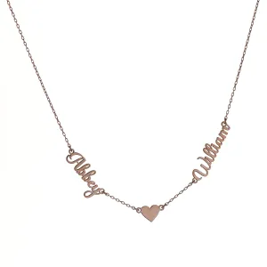 8k Solid Gold Personalized Name Necklace, Customized Name Necklace, 8k Pure Gold Custom Jewelry for Christmas Gift & Special Occasions