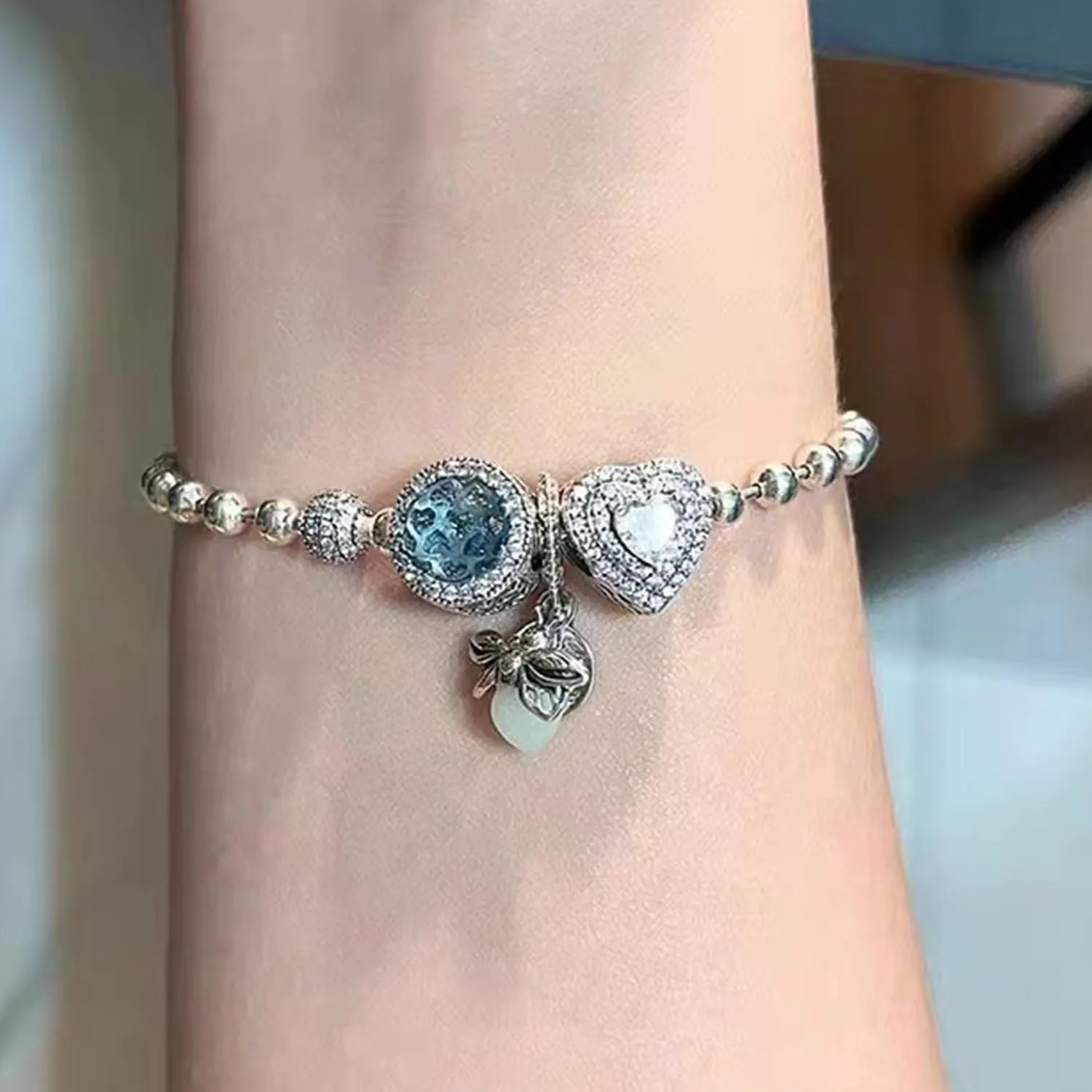 925 Sterling Silver Charm Beads Pendants for Bracelets Charms birthday christmas Gift mother's day gift for Women