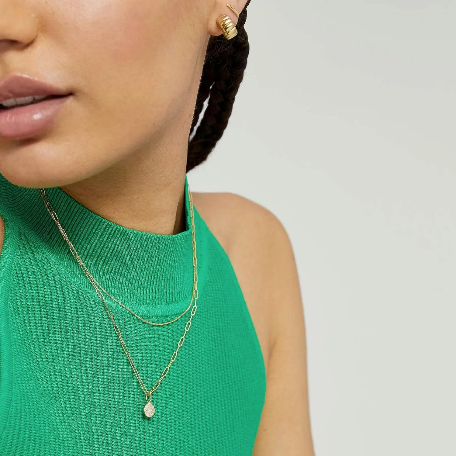 925 Sterling Silver Singapore Chain Lobster Clasp Paperclip Necklace for Women Sparkling Chain 2mm2.5mm3mm4mm5mm Gifts for Her