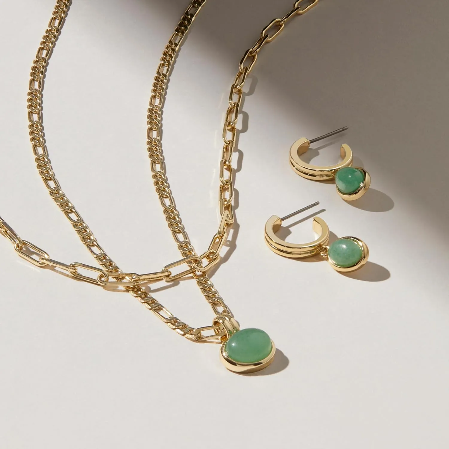 Ana Luisa Gold Chain Necklaces for Women - 14K Gold Plated, Hypoallergenic Jewelry - Dainty, Layering & Trendy Necklace Styles with Herringbone & Paperclip Designs Jewelry Assorted Styles