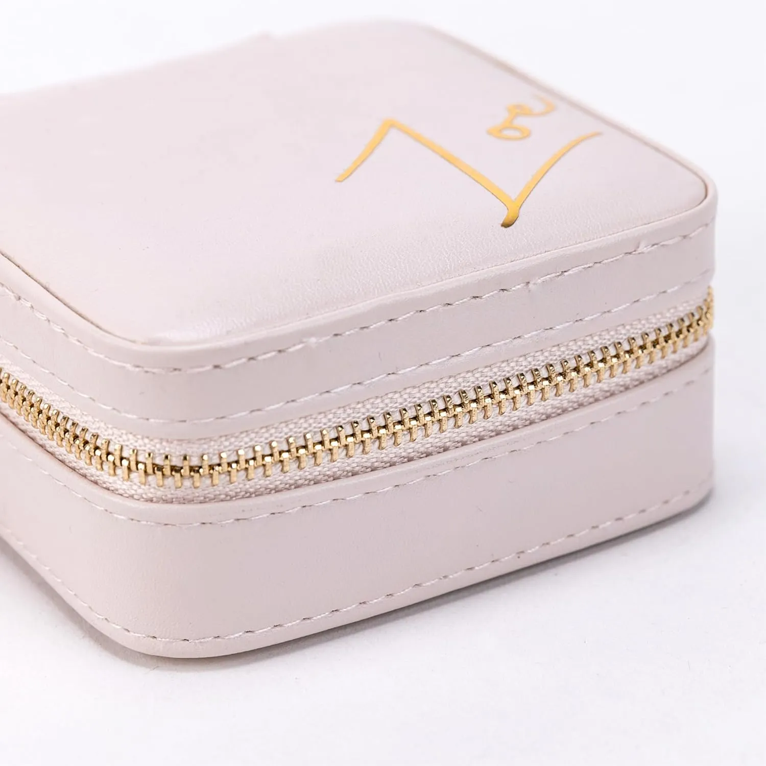 Angelina's Palace Personalized Jewelry Case with Name Engraved,Custom Leather Travel Jewelry Organizer Box for Rings,Earrings,Necklaces,Birthday Bridesmaid Gift For Women Girls