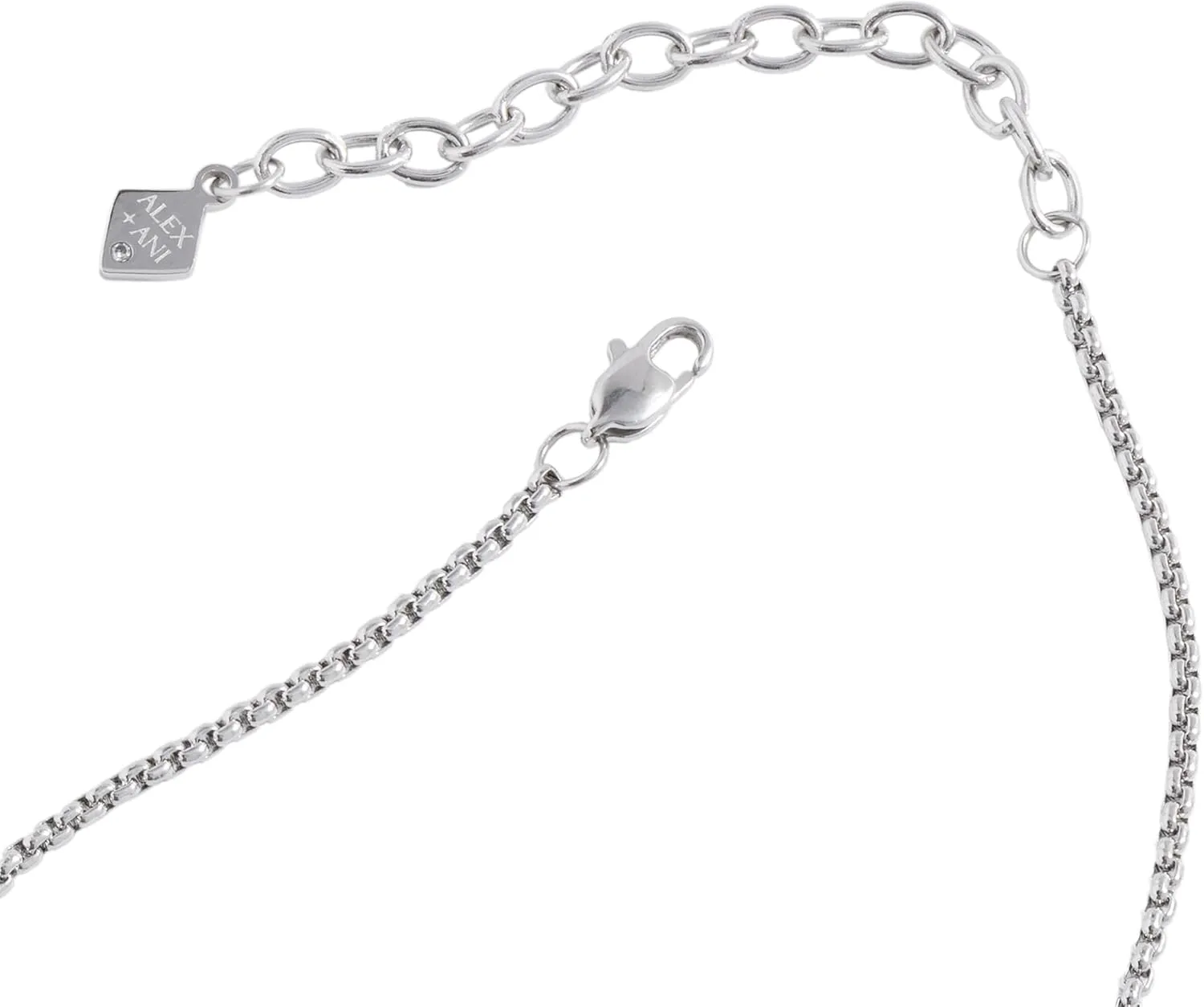 Birthstone and Flower Flip Charm Adjustable Necklace