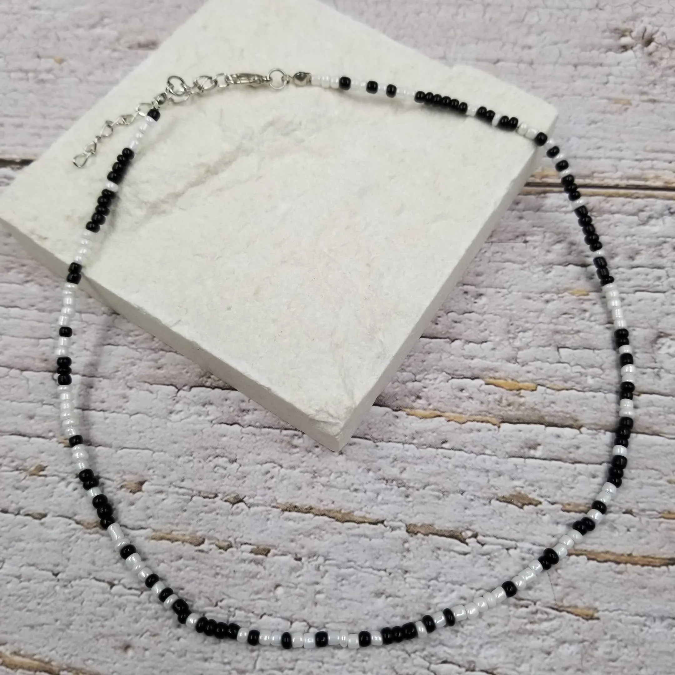 Boho Layered Colorful Seed Beads Necklace