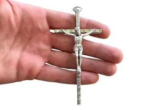 Catholic Cross Pendant Crucifix Jesus Christ For Rosary Necklace DIY Jewelry Supplies
