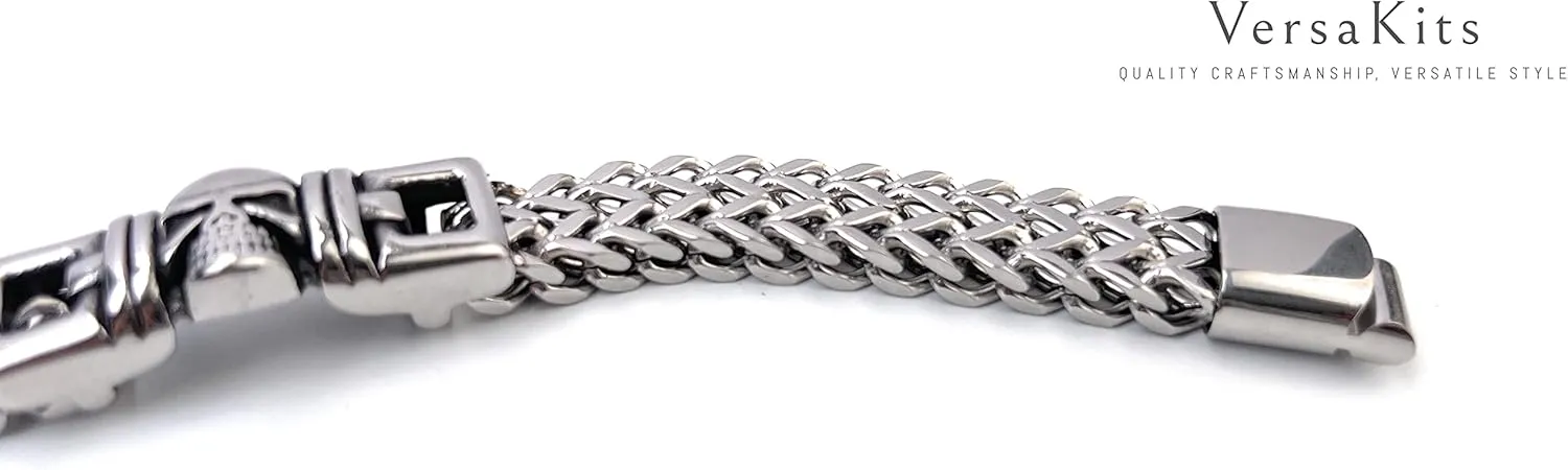Chain Bracelet for Men Stainless Steel Franco Chain Cuban Curb Chain Wristwear Gift
