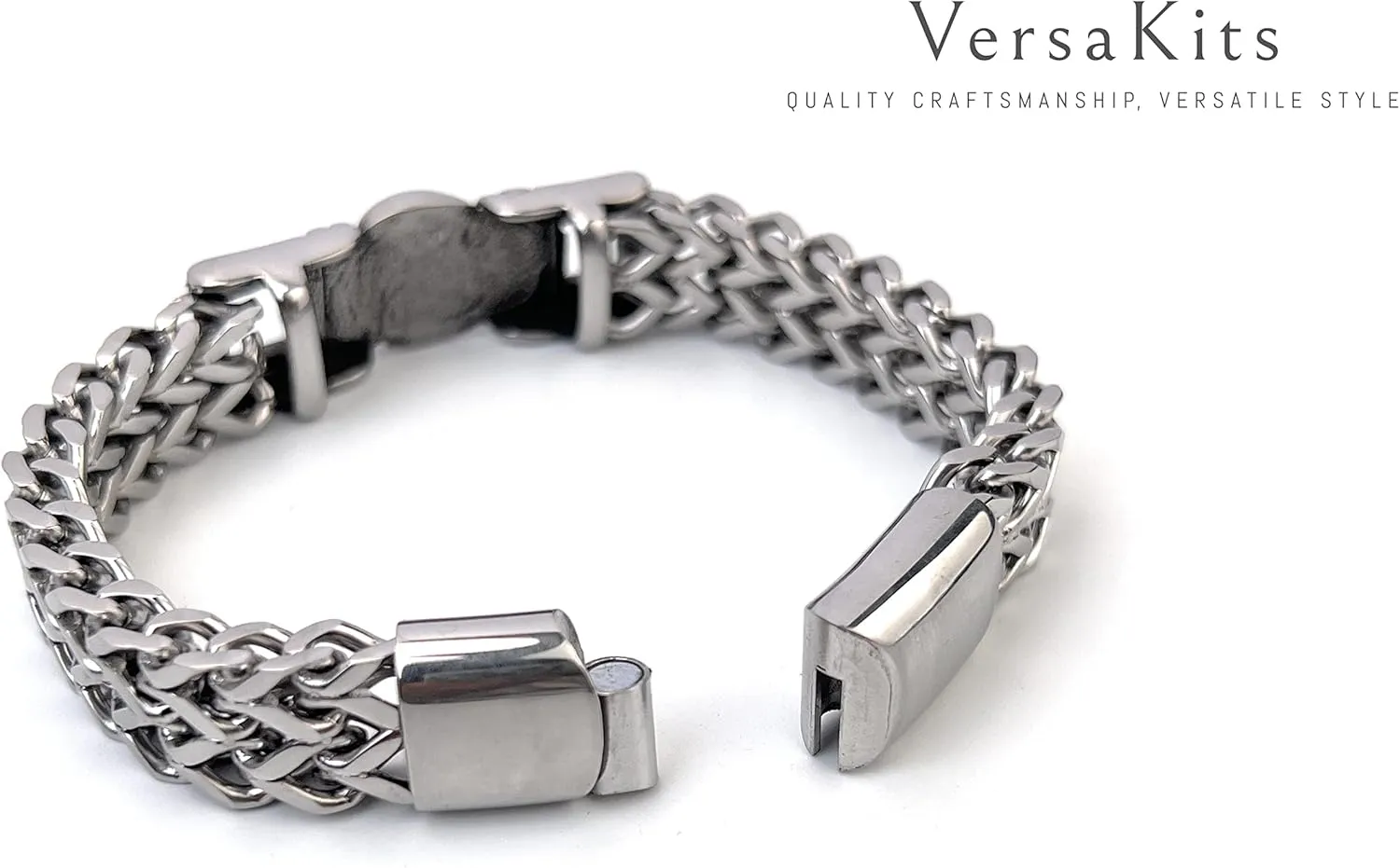 Chain Bracelet for Men Stainless Steel Franco Chain Cuban Curb Chain Wristwear Gift