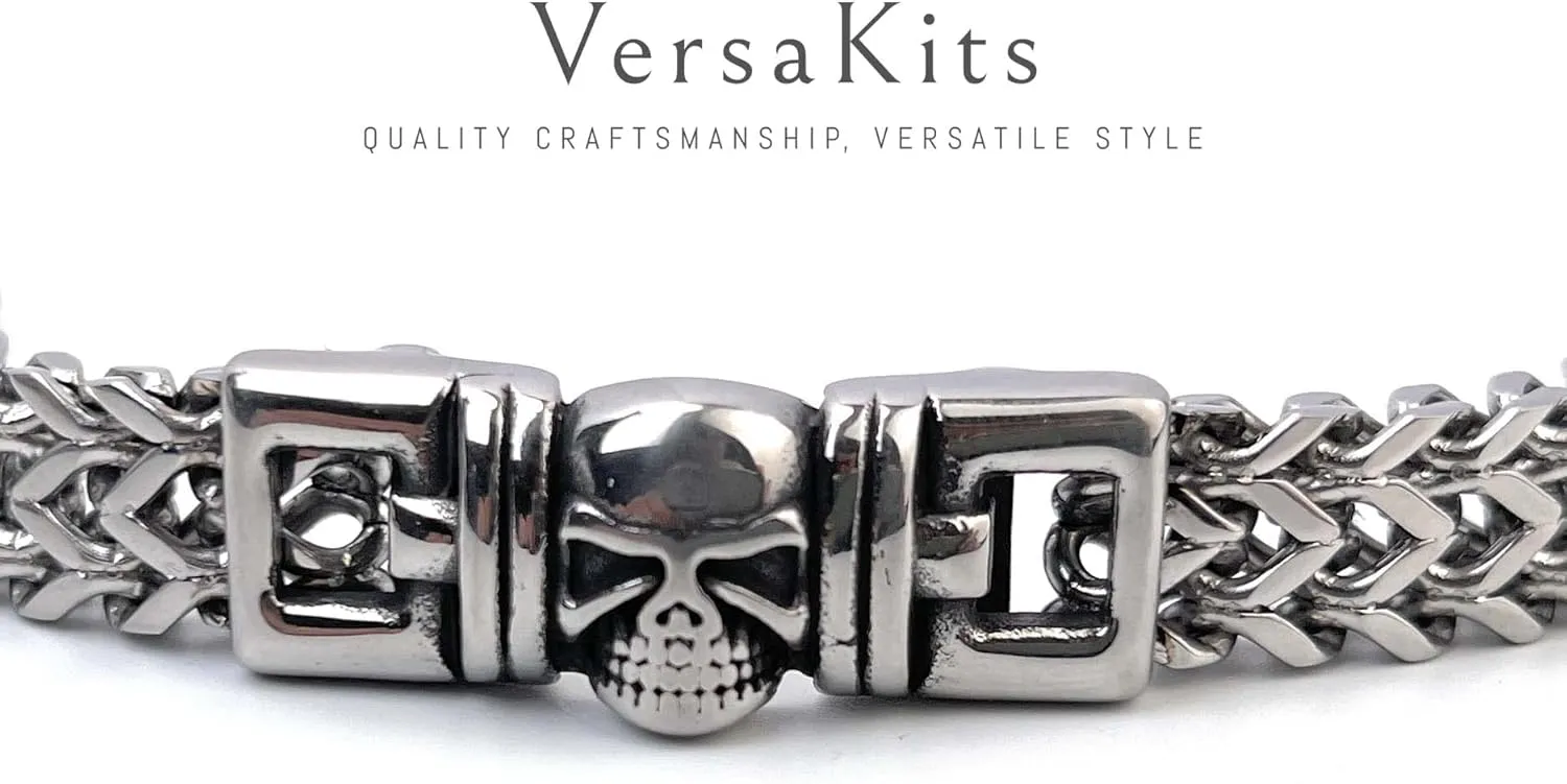 Chain Bracelet for Men Stainless Steel Franco Chain Cuban Curb Chain Wristwear Gift