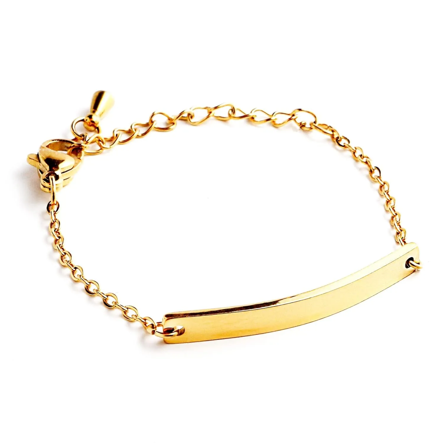 Children's Gold Plated Bracelet Stylish and Safe Jewelry for Kids