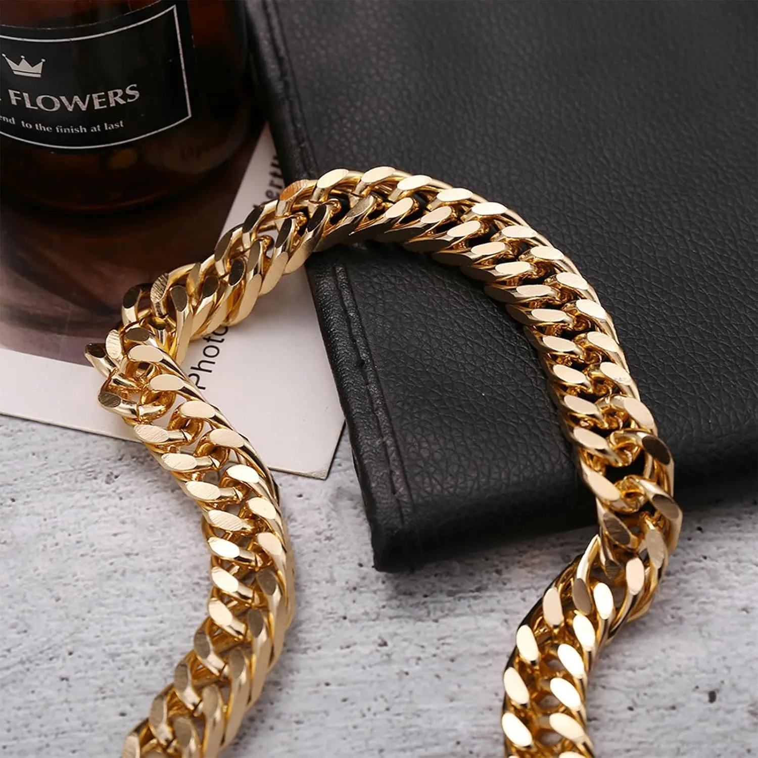 choice of all Chunky Gold Necklace Statement Necklace for Women Punk Chunky Chain Necklaces Dainty Gold Choker Accessories Jewelry for Women Trendy