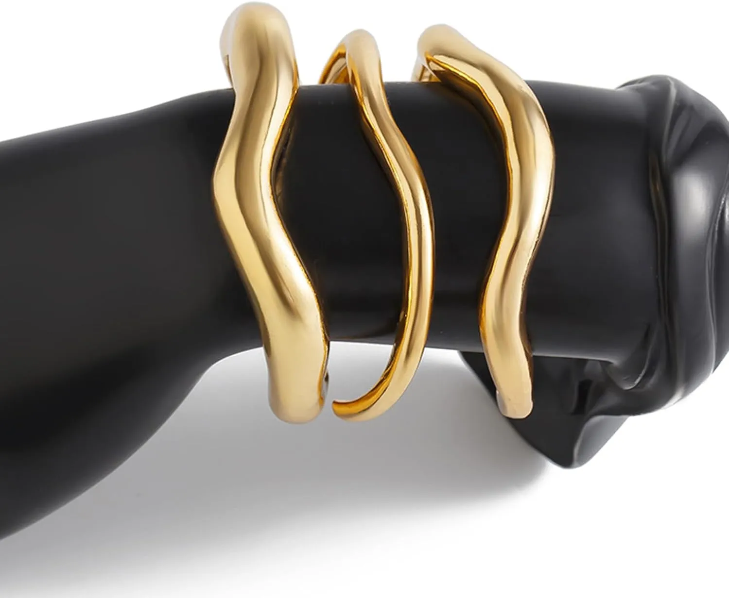 choice of all Gold Bangles for Women Chunky Gold Cuff Bracelet Gold Bracelets Non Tarnish for Women Trendy Jewelry Gifts