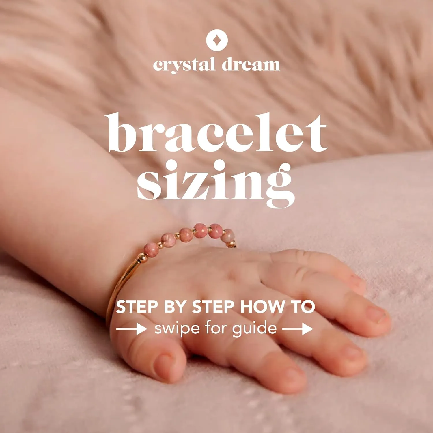 Crystal Dream Luxury 14KT Gold-Filled Beads | High-End European Simulated Red Coral Pearls | Stylish Baby Girl Bracelet Gift | Bracelet for Protection | Elegant Baby Bracelet