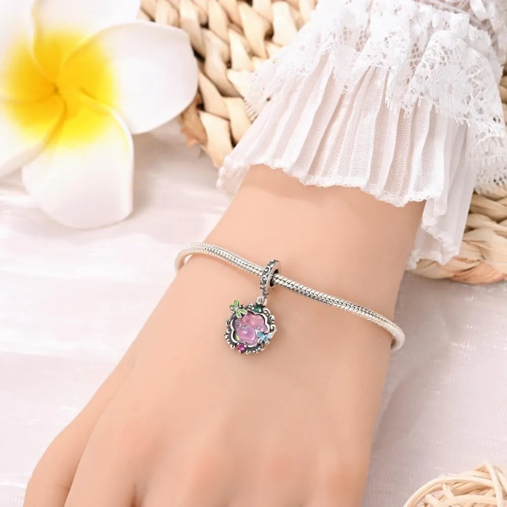 CYCUFF 925 Sterling Silver Charms for Bracelets and Charm Necklaces, Bracelet Pendants Beads Jewellery Gift for Family Friends Women