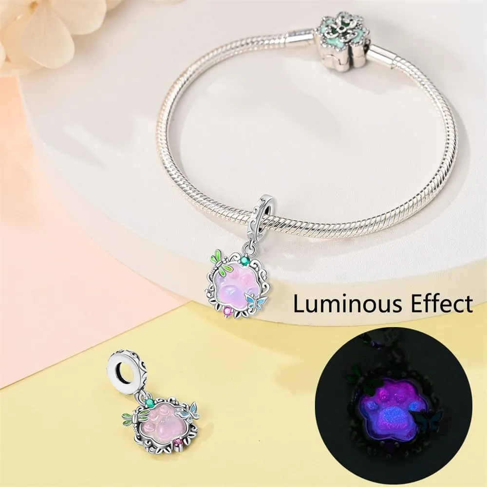 CYCUFF 925 Sterling Silver Charms for Bracelets and Charm Necklaces, Bracelet Pendants Beads Jewellery Gift for Family Friends Women