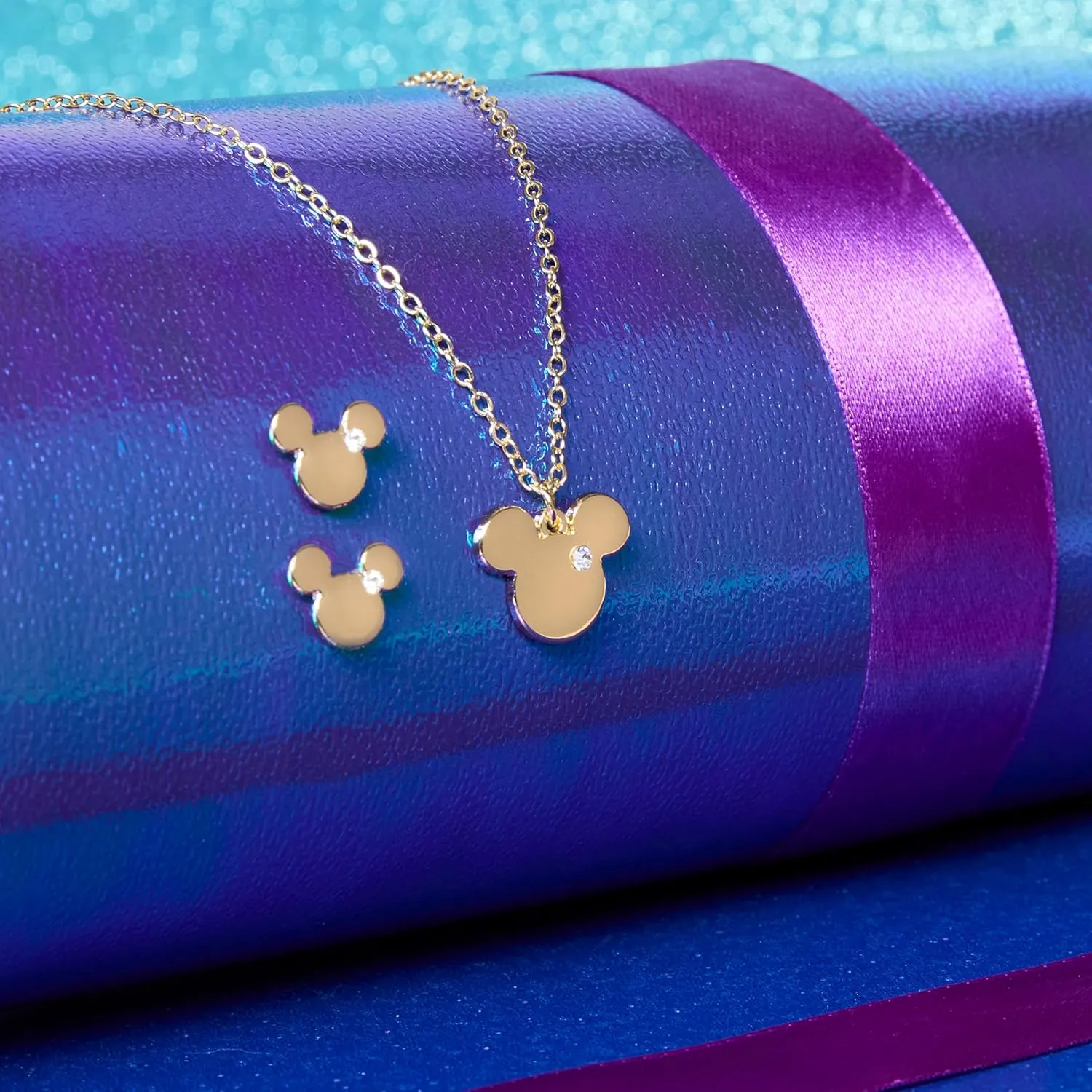 Disney Girls Friendship Necklace Earrings Bracelet Rings Sets - Stitch Gifts