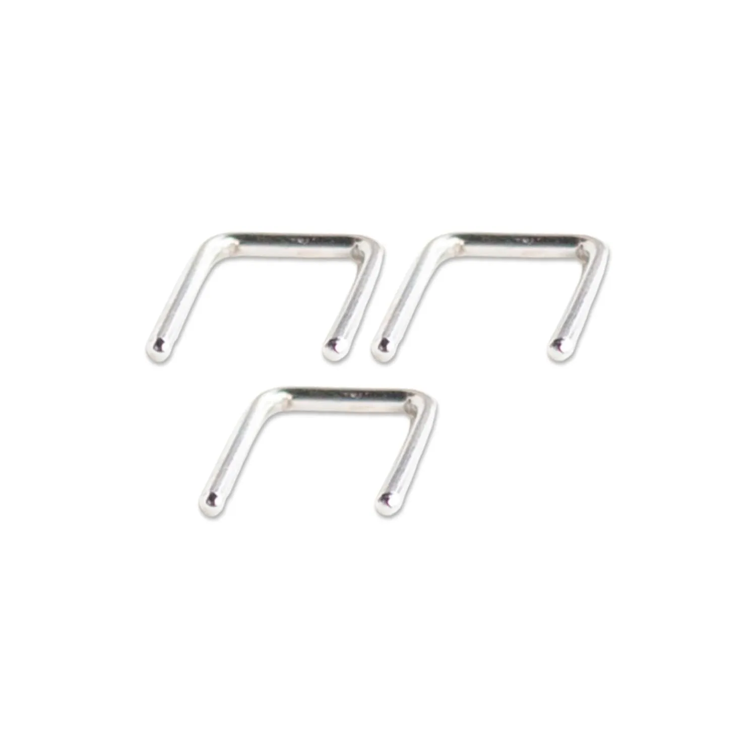 Ellie J Maui Septum Retainer - Septum Rings, Nose Piercings, Septum Jewelry, Septum Rings 16g, Septum Ring, 18 Gauge Nose Ring, Septum Retainer for Comfortable Wear (16 Guage, Sterling Silver)