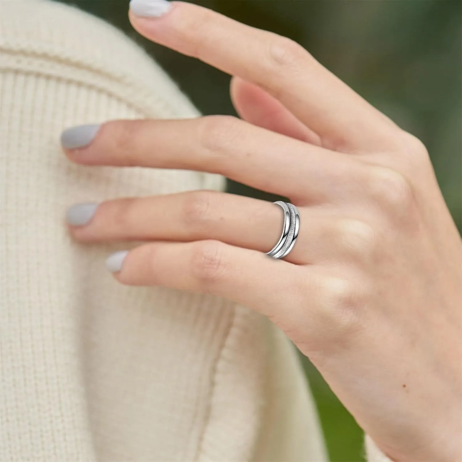 Engagement and Wedding Bands Sets for Women,Dainty Gold Plated Stacking Rings Pack Minimalist Anniversary Jewelry Accessory