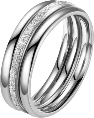 Engagement and Wedding Bands Sets for Women,Dainty Gold Plated Stacking Rings Pack Minimalist Anniversary Jewelry Accessory