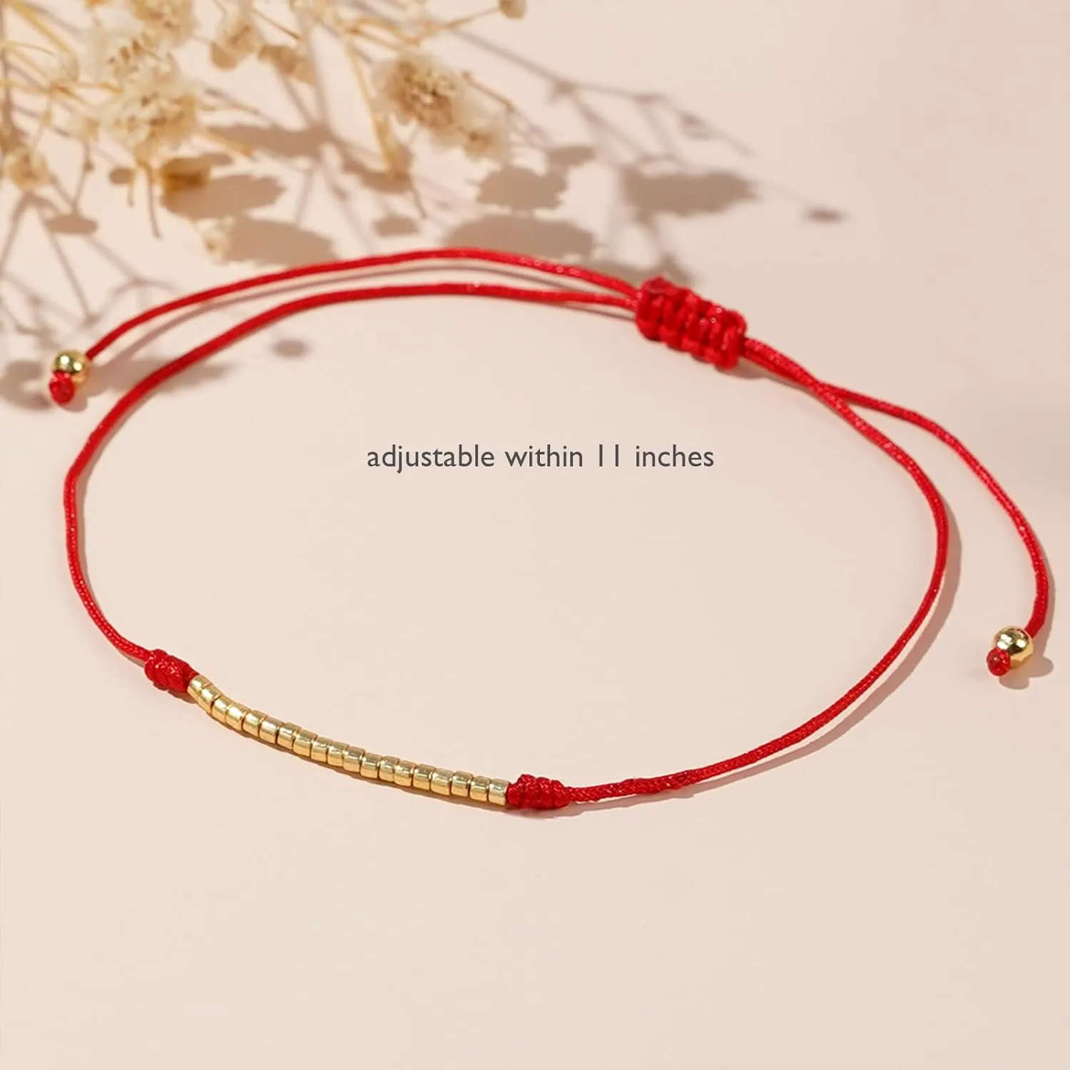 Evil Eye Protection Bead Bracelets for Women Girls, Handmade String Beaded Bracelet Adjustable Jewelry Gifts