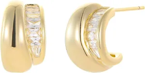 Gold Earrings For women Fashion Small 14k Plated Gold Jewelry Bow Earrings Cute Stud Earrings Lightweight Fashion Accessories
