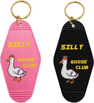 Goose Keychain Funny Retro Novelty - Hotel Keychain Funny Goose Gifts Funny Key Chains Adults