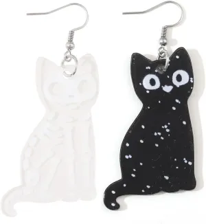 Halloween Acrylic Spooky Earrings Cute Pumpkin Ghost Spider Earrings for Women Jewelry