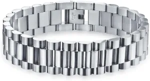 Heavy Mechanic Link Mens Biker Bike Bicycle Chain Bracelet For Men Teen Silver Tone Stainless Steel 8 9 Inch