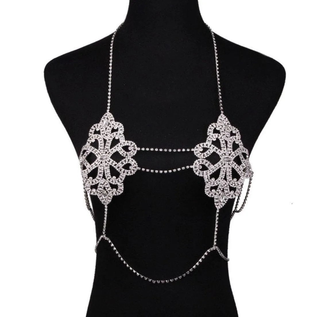 Ice Queen Jewelry Lingerie Set