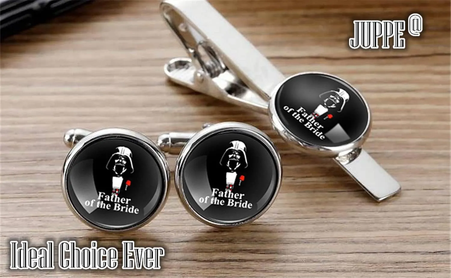 Kooer Classic Stylish Star Cuff Links Personalized Wedding Cufflinks Gift For Men