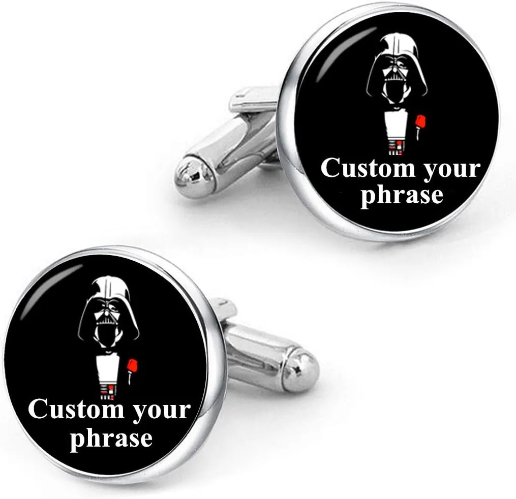 Kooer Classic Stylish Star Cuff Links Personalized Wedding Cufflinks Gift For Men