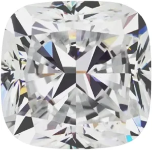 Loose lab Grown CVD Diamond 6.5 X 6.5 MM Cushion Cut D Color IF Clarity Certified used for Jewelry