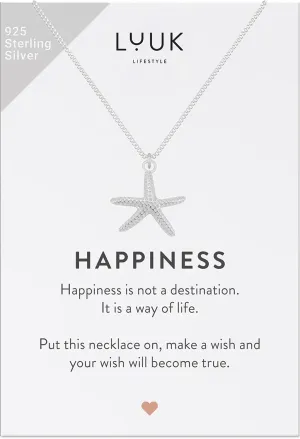 LUUK LIFESTYLE 925 sterling silver filigree necklace for women with pendant, trendy feminine jewelry for everyday life, adjustable length, 19, gift idea for her, gift card, silver, gold, and rosgold