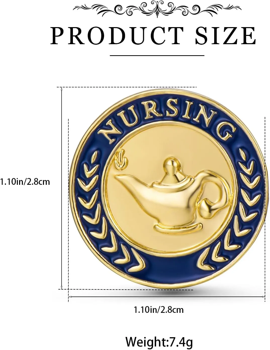 Medical Nursing Enamel Pin Doctor Nurse Jewelry Bag Lapel Brooch Badge Medicine Gifts