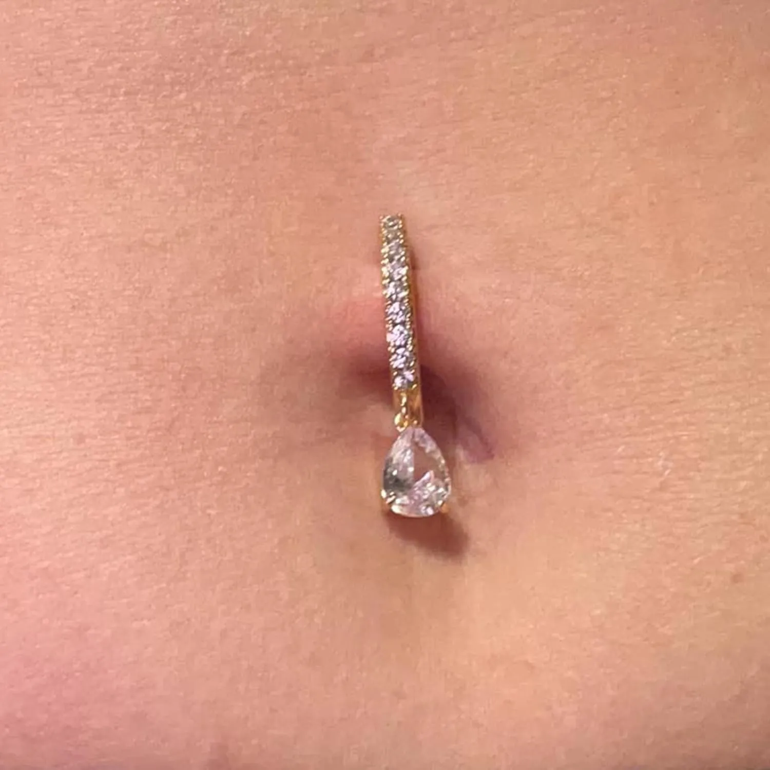 MODRSA Belly Button Ring Surgical Steel Belly Rings for Women Hypoallergenic Belly Button Rings Clicker Belly Button Ring Belly Piercing Silver Rose Gold Pink Black Navel Rings for Women