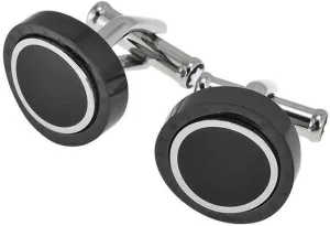 Montblanc Meisterstuck Contemporary Turning Black PVD Cuff Links 104506