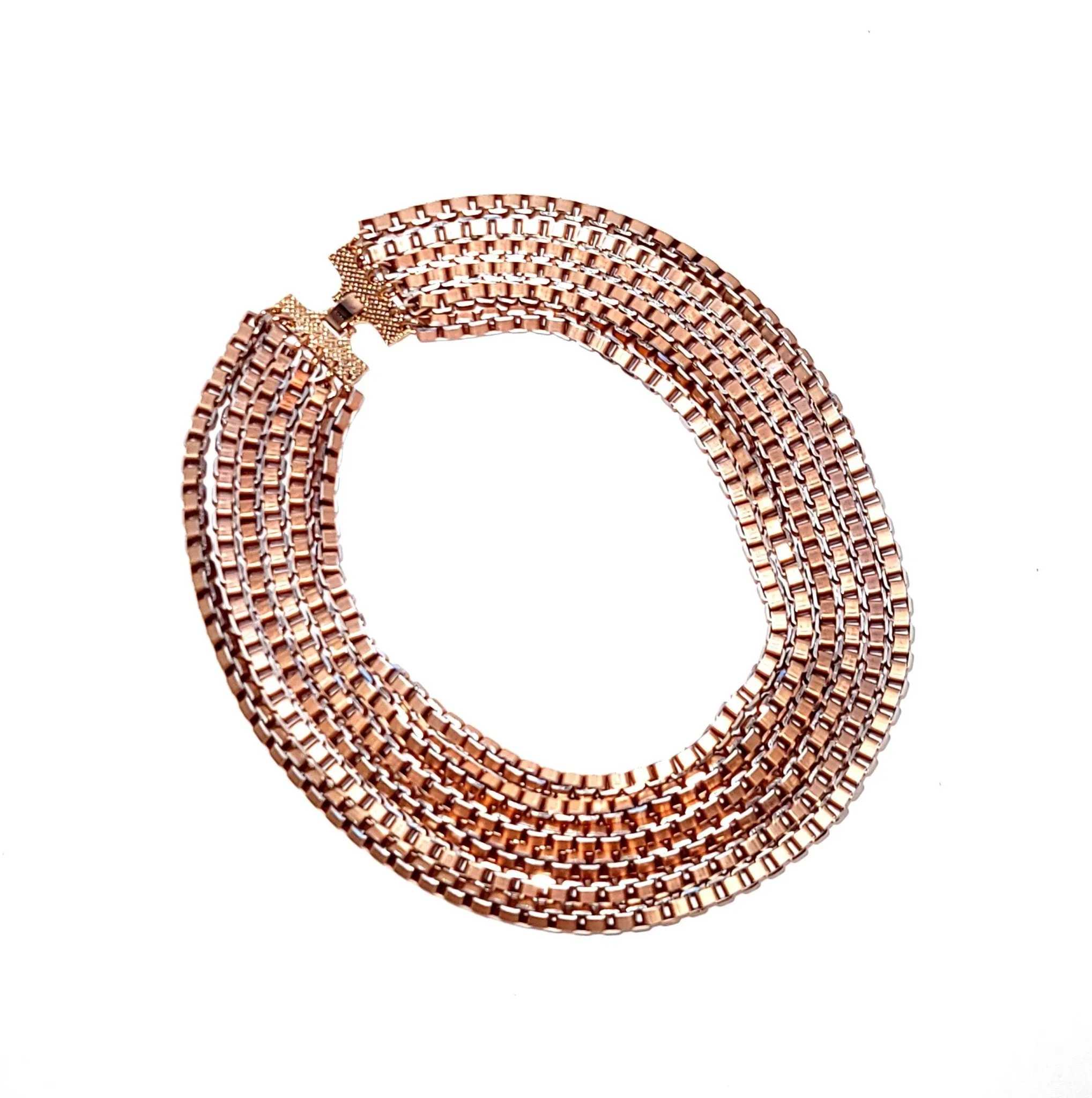 Multi-Strand Chain Necklace