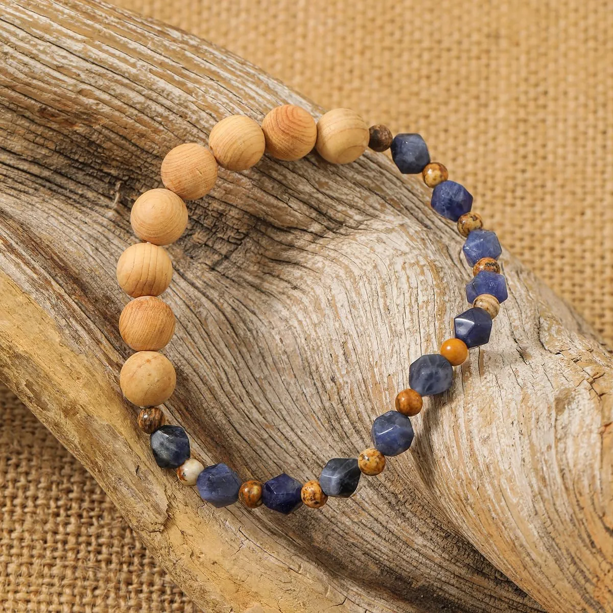 Natural Gemstone Beaded Healing Crystal Bracelets for Women, Unique and Cool Natural Bead Gemstone, Beaded Bracelets for Women MenValentines Day Mother's Day Gifts for Mother Wife