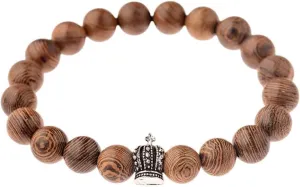 New 2025 10Mm Natural Wood Beads Yoga Bracelet For Women Men Elastic Buddhist Prayer Buddha Bracelets&bangles Jewelry Findings Hombre Fashion Trendy Accessories Creative Gift