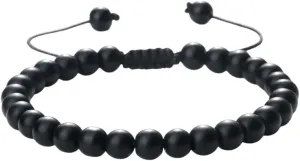 New 2025 Prayer Natural Stone Round Beads Bracelets Men Cross Bangles 6Mm Tiger Eye Onyx Meditation Bracelet Women Jewelry Findings Fashion Trendy Accessories Creative Gift
