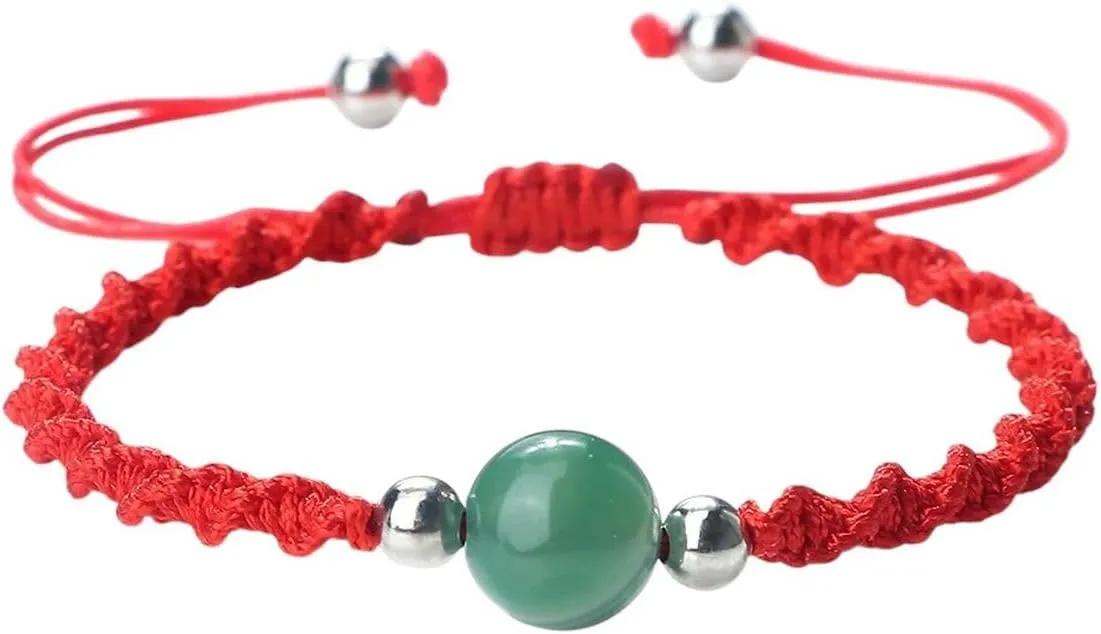 New 2026 14 Styles Handmade Red Nylon Rope Bracelets Beads Thread Woven Adjustable Knot Bangles Prayer Tibetan Buddhist Jewelry Fashion Trendy Accessories Creative Gift