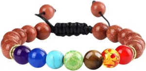 New 2026 8Mm Natural Stone Tiger Eye 7 Prayer Beaded Bracelets Handmade Bangles Women Men Jewelry Pulseira Fashion Trendy Accessories Creative Gift