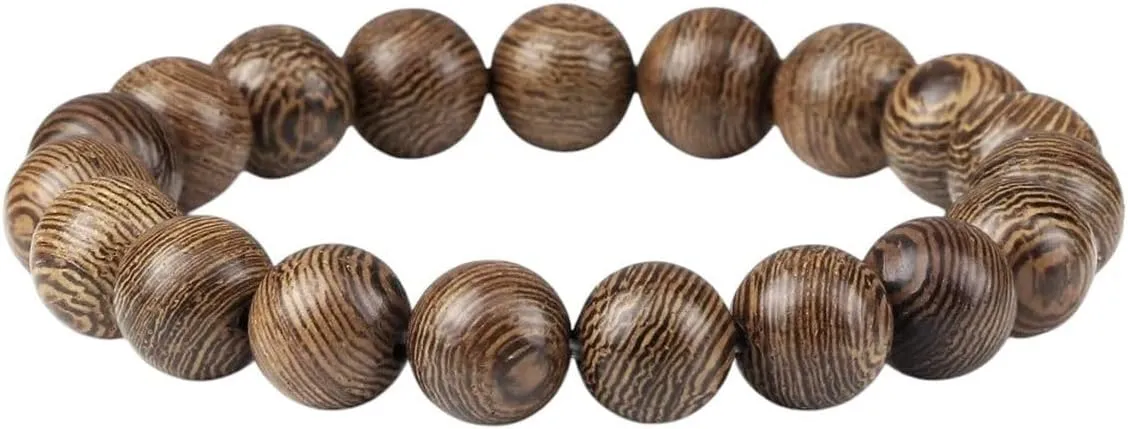 New 2026 Hot Men Prayer Bracelets 6 8 10 12 Mm Natural Wood Beads Stretch & Bangles Women Wooden Yoga Meditation Jewelry Fashion Trendy Accessories Creative Gift
