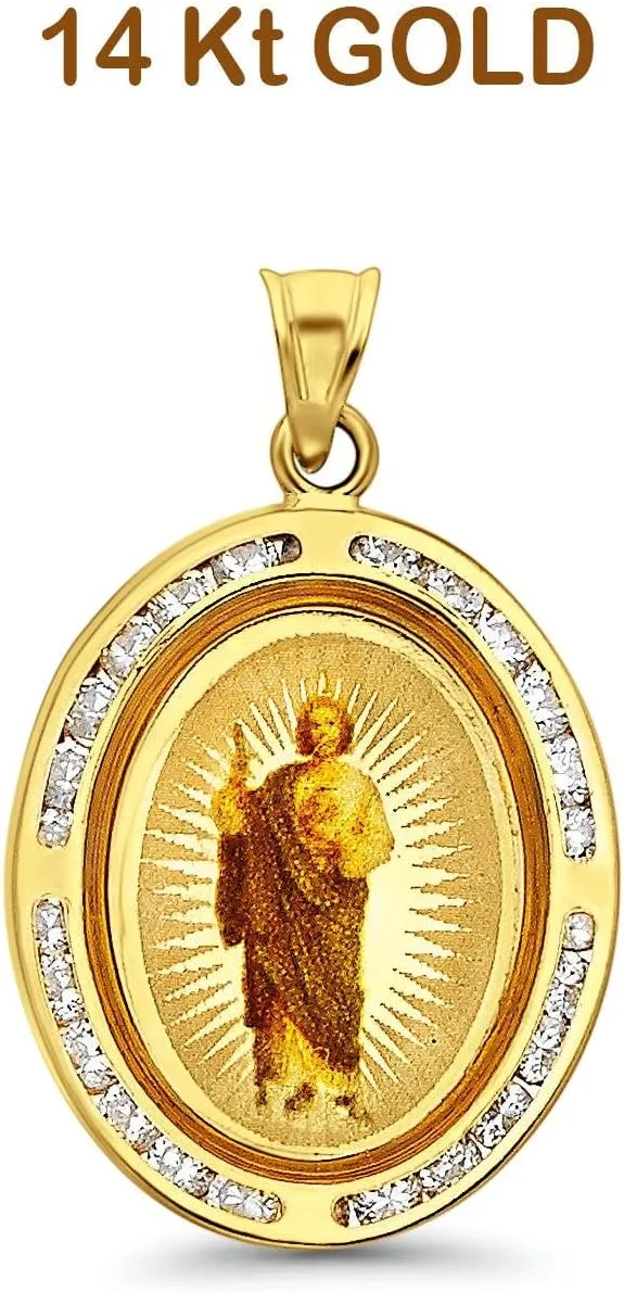 OMRANII Solid 14K Gold Charms Pendants Yellow Gold, Two Tone Gold, Tri Gold Pendant, 33 Styles Multiple Size, Engravable Charm for Mix&Match Trending Pendant Only For Women Girls