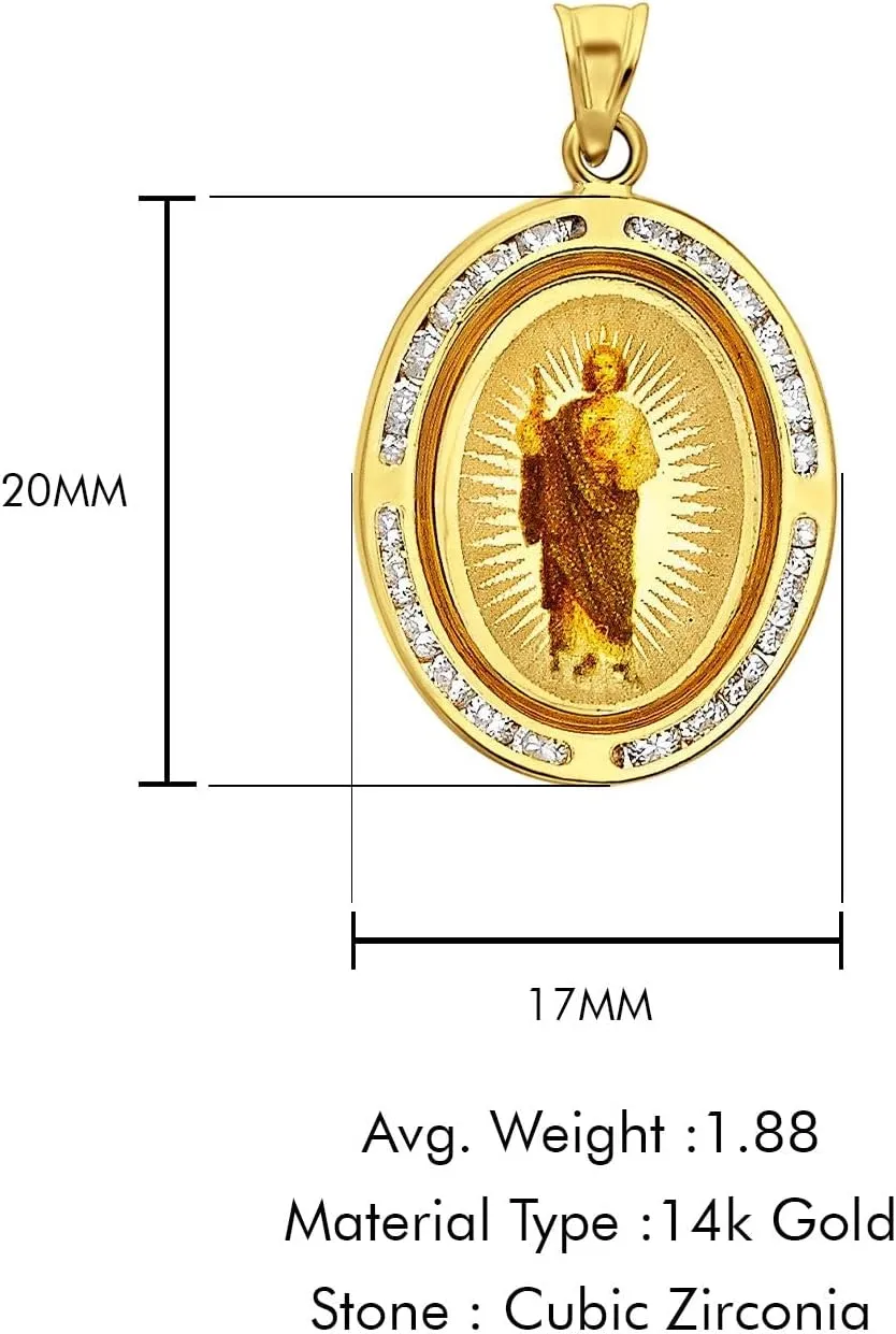 OMRANII Solid 14K Gold Charms Pendants Yellow Gold, Two Tone Gold, Tri Gold Pendant, 33 Styles Multiple Size, Engravable Charm for Mix&Match Trending Pendant Only For Women Girls