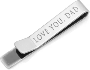 Ox and Bull Trading Co."Love You, Dad" Hidden Message Tie Bar