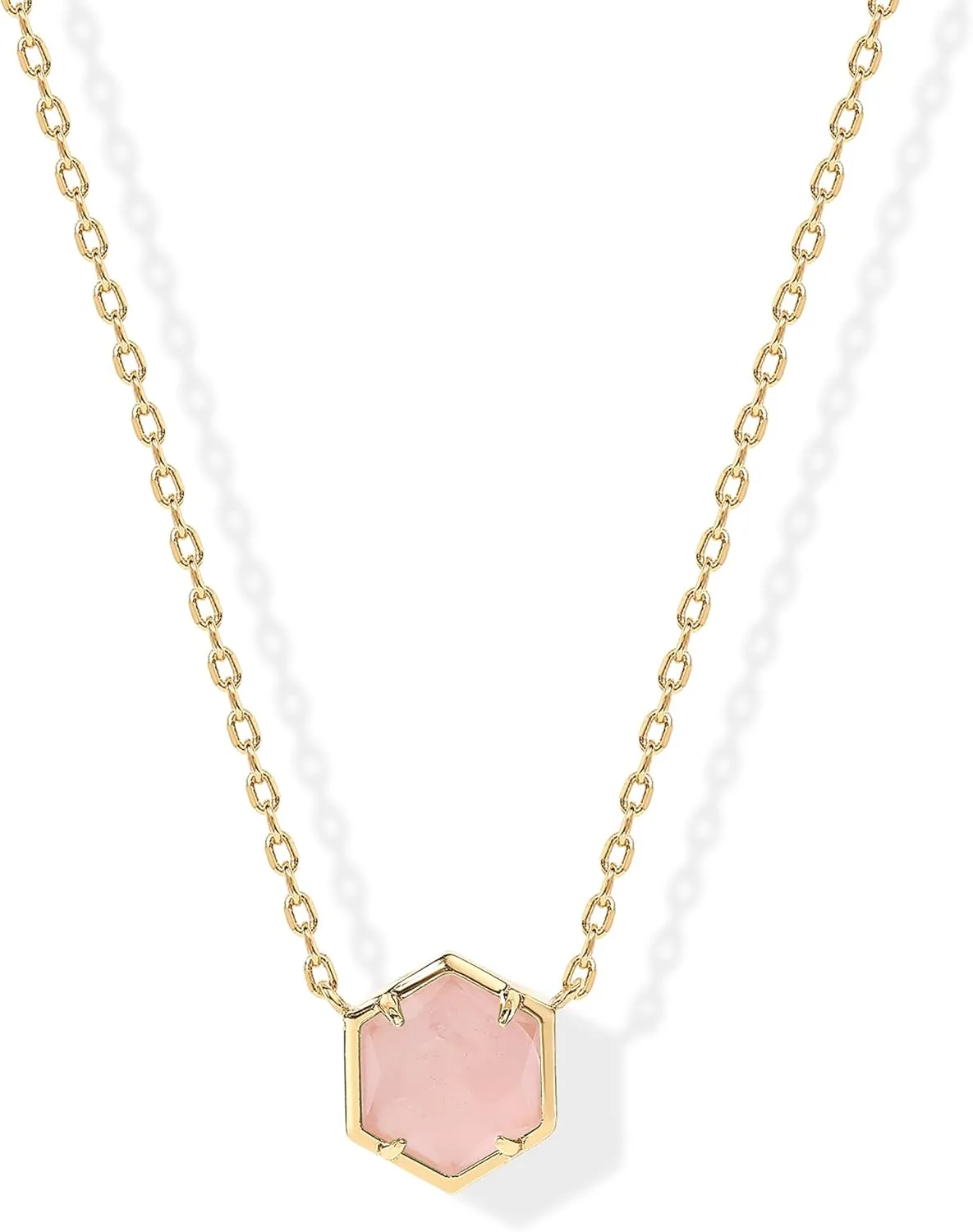 PAVOI 14K Gold Plated Gemstone Pendant Necklace | Dainty Chain Necklaces for Women | Amethyst, Onyx, Green Fluorite, Labradorite, Pearl, Rose Quartz, Agate, Sodalite, Turquoise Gemstone Pendants