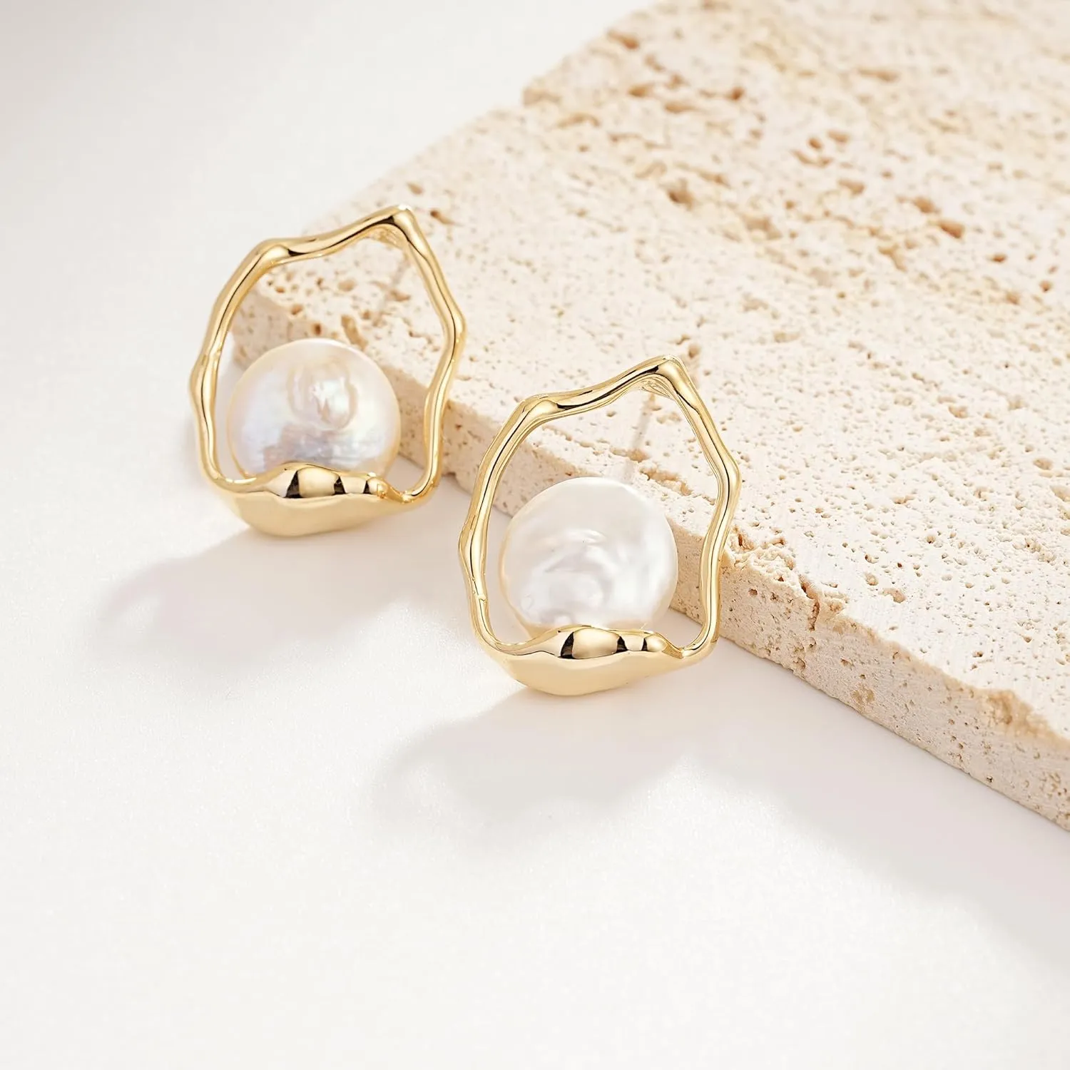 Pearl Earrings for Women Pearl Drop Dangle Earrings Pearl Statement Earrings Bridesmaid Earrings Wedding Jewelry Gift