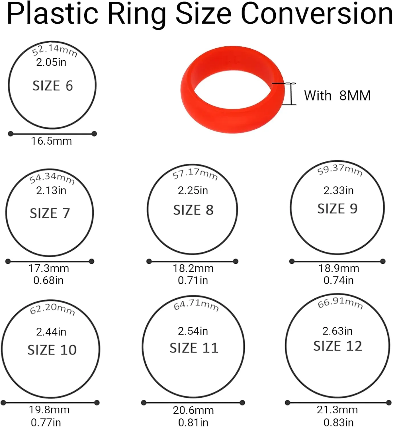 Personalized Silicone Couple Rings Set - Comfort Fit, Customizable, Available in 13 Colors(2 packs)